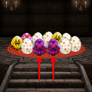 ★14モンスターの卵２つ